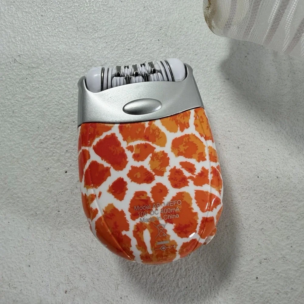 Emjoi Erase E60 Double Head Hair Remover‎ Trimmer Epilator Orange